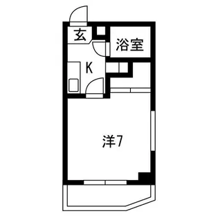 メゾン呼続【205号室】の間取り