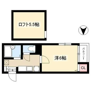 Palm court Westia【2階】の間取り