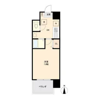 S-FORT八事【4階】の間取り