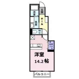 エテルノ【1階】の間取り