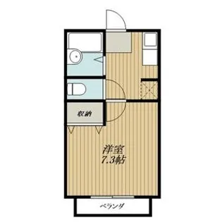 レッカK2【103号室】の間取り