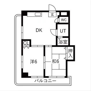 インテリジェント千種【7階】の間取り