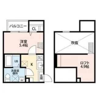 Rilassante山王(リラサンテ山王)【1階】の間取り