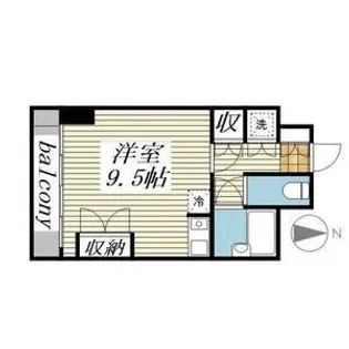 メゾン・ド・レジャンド【4階】の間取り