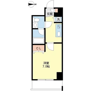 プロシード金山【702号室】の間取り
