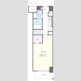 ルナ クレシエンテ【7階】の間取り