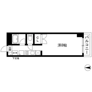ヴァンヴェール名古屋(プラン利用可)【2階】の間取り