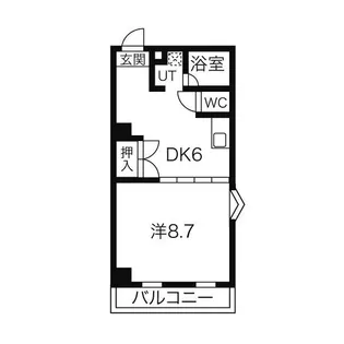 アッサンブラージュ【9階】の間取り