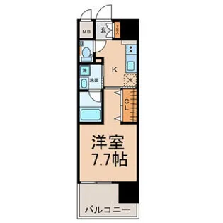 GRAND ESPOIR IZUMI【7階】の間取り