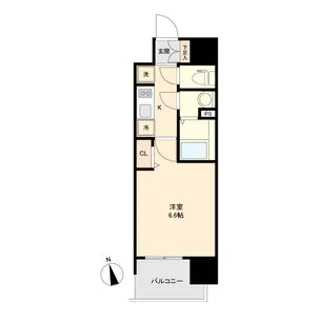 アステリ鶴舞トゥリア【2階】の間取り