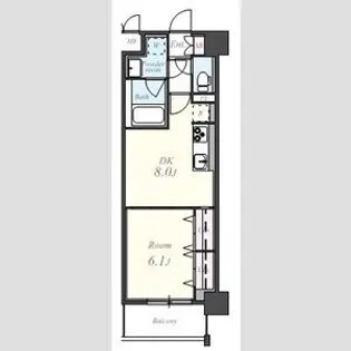 ツインアウルズ【0507号室】の間取り