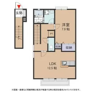 サンガーデンひかりⅢ【C202号室号室】の間取り