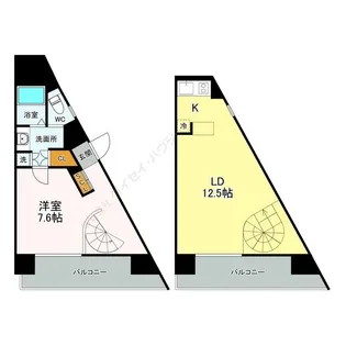 リエス東別院の間取り