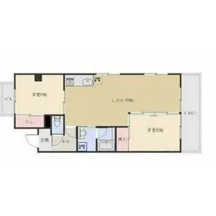 シーズンコート上小田井南【3E号室】の間取り