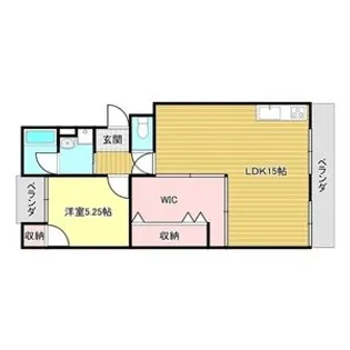 ハイツエクセル【1階】の間取り