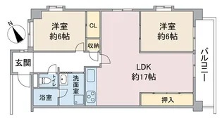 エトワールOZU【2階】の間取り