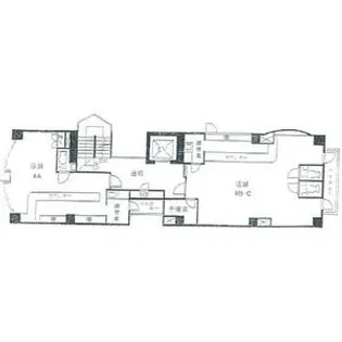 サンシャイン堀田通【6BC号室】の間取り