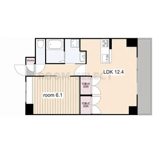 コンソラトゥール【6階】の間取り