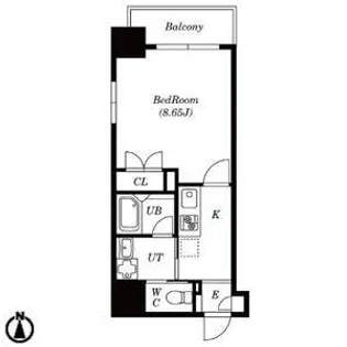 プランベイム大須駅前【5階】の間取り