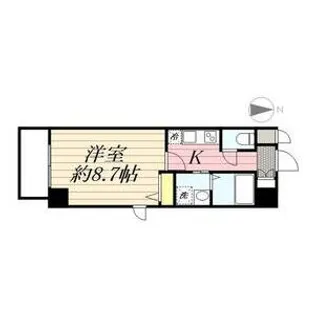 HF丸の内レジデンス【5階】の間取り