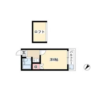 Verde M【102号室】の間取り