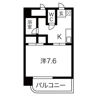 グランルミエール【8階】の間取り