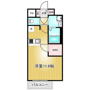 プレサンスTHE栄【6階】の間取り