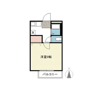 ヴァンベール八事【202号室】の間取り