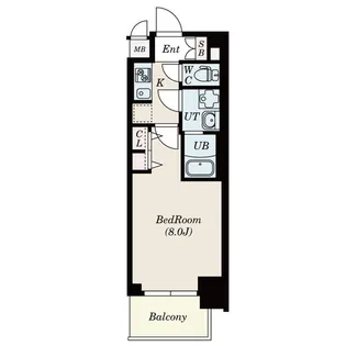 S-RESIDENCE堀田駅前【4階】の間取り