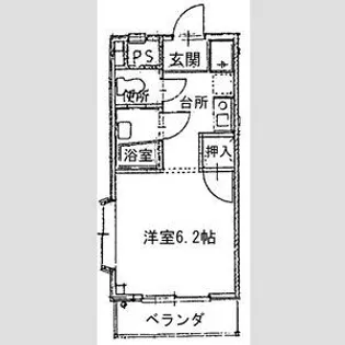 エクセル塩釜II【301号室】の間取り