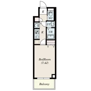 S-RESIDENCE葵Ⅱ【13階】の間取り