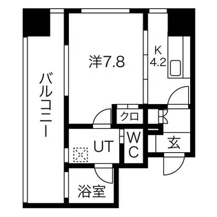 さくらHills NAGOYA WEST【8階】の間取り