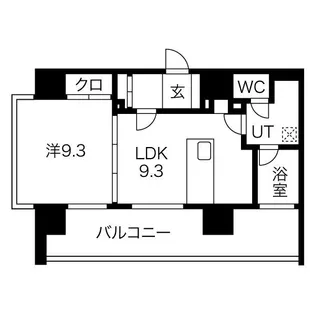 さくらHills NAGOYA WEST【8階】の間取り