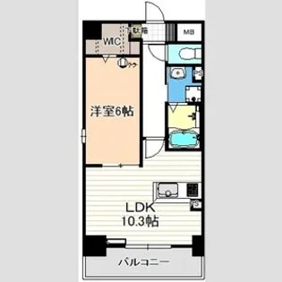 ビアンコネロ【5階】の間取り
