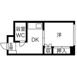 チサンマンション栄【10階】の間取り