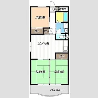 レジデンス光和Ⅱ【7階】の間取り