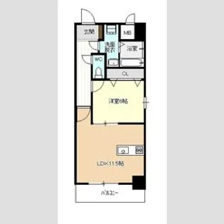 コートシャイン【6階】の間取り