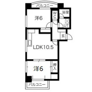 WIN大須【6階】の間取り