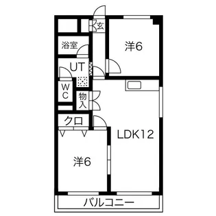 シティアーク新栄【401号室】の間取り