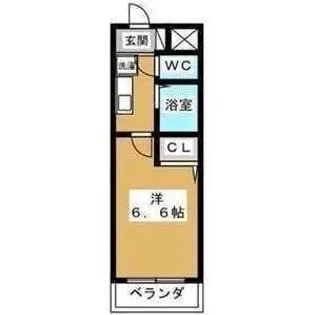リノバス名港(条件交渉乗ります!)【106号室】の間取り