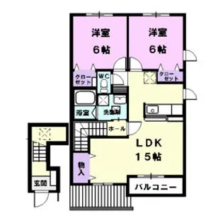 Zito【2階】の間取り