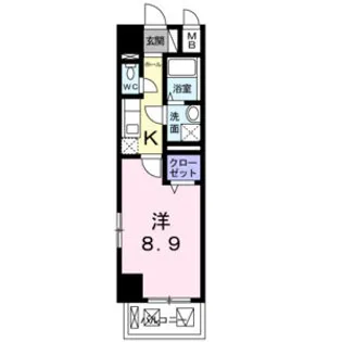 プレシオール小幡【5階】の間取り