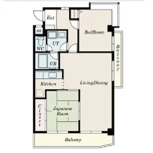 サンハウス野並【0311号室】の間取り