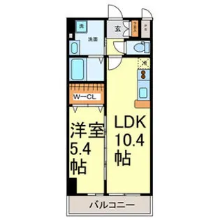 マイアトリア栄【0403号室】の間取り