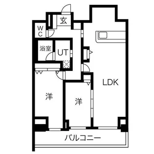 アーバンパーク日吉【10階】の間取り