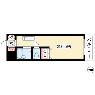 センチュリー21【3階】の間取り