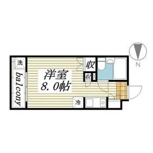 メゾン・ド・ピエール【0302号室】の間取り