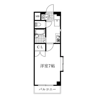 ベルコモンズ池見【3階】の間取り