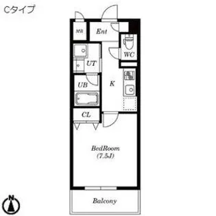 LAPIS TWOLES【8階】の間取り