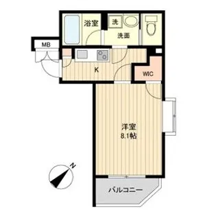 タウンライフ覚王山【0201号室】の間取り